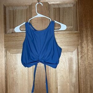 Kora sol women’s Blue Crop Top DD‎